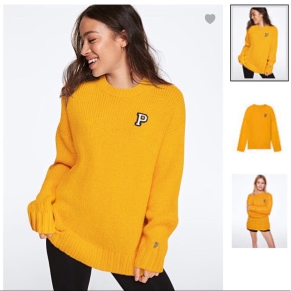 ✨NWT✨ VS Pink Boyfriend Sweater - Picture 1 of 5